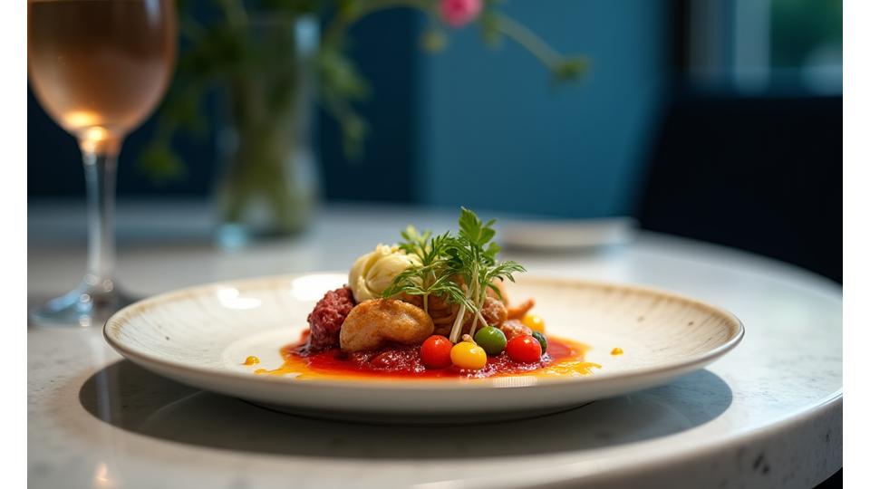 Kulinarisk fotografi fra Maaemo Restaurant, Michelin-stjerne