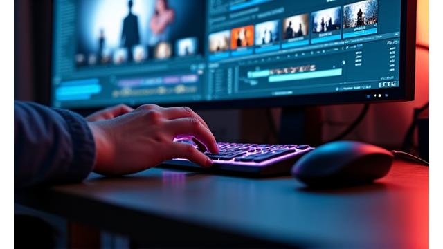 Video redigering av et sammendrag fra et nylig event
