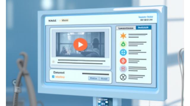 Skjermbilde av en pedagogisk video-on-demand plattform med fremdriftssporing for studenter.